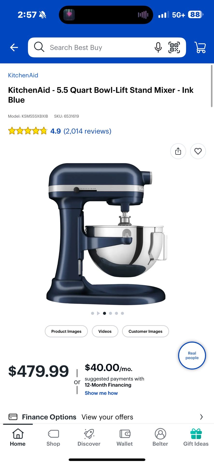 Kitchen Aid Mixer