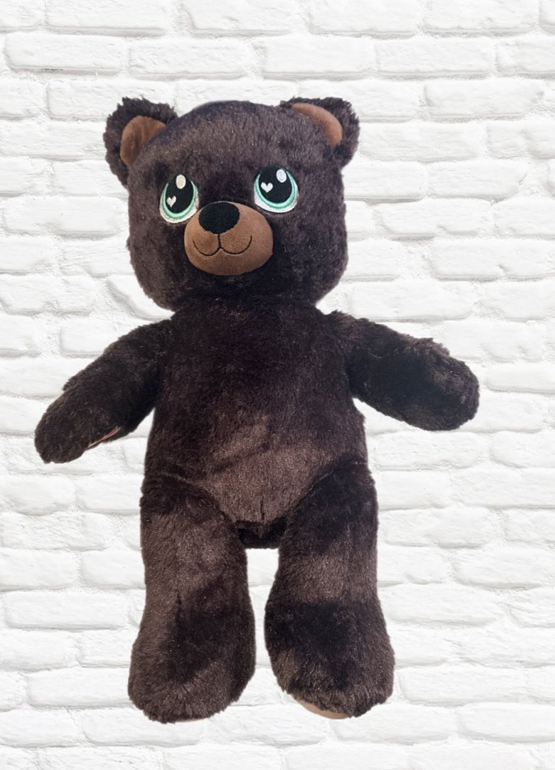 Buid-A-Bear workshop Teddy chocolate bear. 15 in. Stuffed animal.