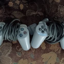 2 Original PS1 Controllers