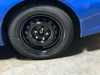 (3) only 195/65/15 tires & rim.    Lug pattern 5x114.3