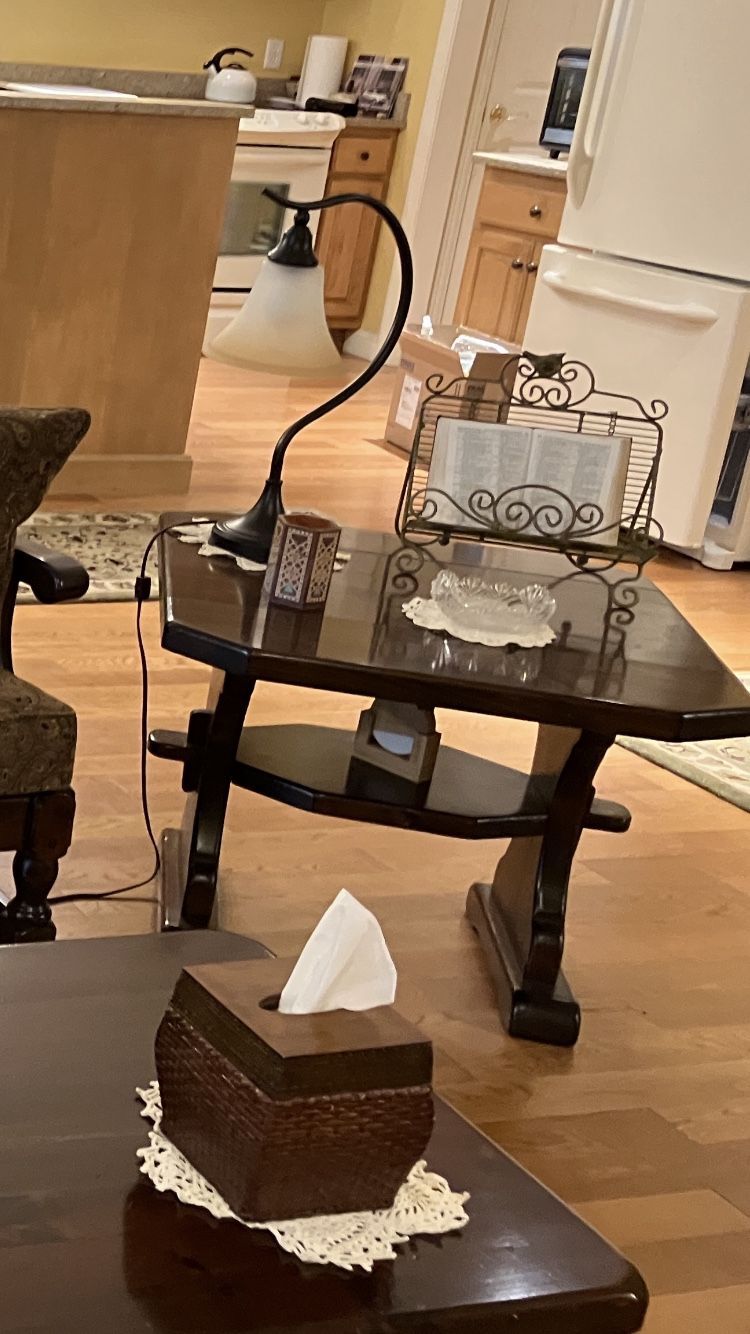Pine End Table