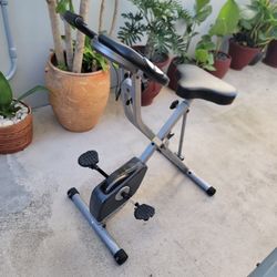 Offer. Exerpeutic Therapeutic Fitness Folding exercise bike. Maximum Weight Is 300 Lbs. Cover Protect Include.