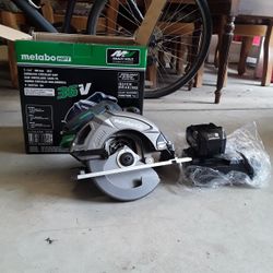 Cordless Circular Saw metabo HTP