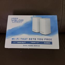 Brand New Router - Linksys Velop