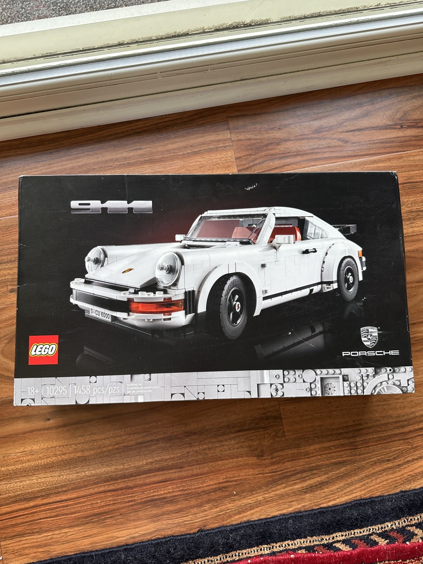 White Porsche 911 Lego Set