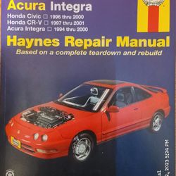 Haynes Repair Manual -HONDA/ACURA