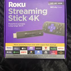 Streaming roku Stick 4k