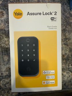 Yale Assure Lock 2 Wi-Fi Black Suede