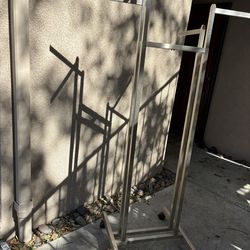 Clothing display racks in Murrieta