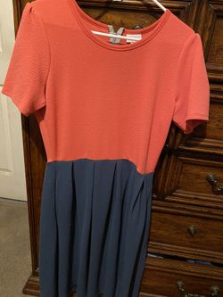 Large lularoe Amelia dress