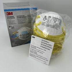 3M N95 Masks 8210 Plus, 1 Case=80 Masks