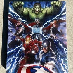 Marvel Canvas Wall Scene