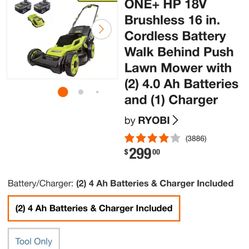 Ryobi Lawn Mower