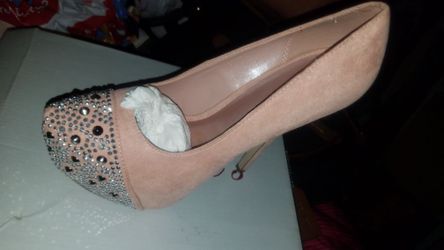 Blush heels