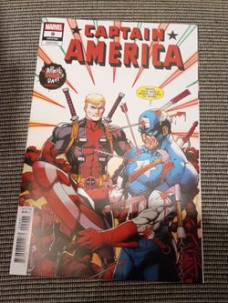 Captain America #9 Mark Bagley April Pools Day Variant Marvel Comics April 2026!