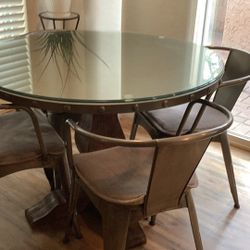 Dining Table With 4 Chairs