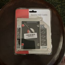 Second 2.5” Hard Drive Disk Caddy