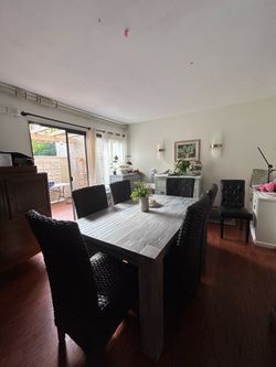 7-Piece Modern Dining Set – free delivery