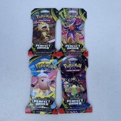 Pokemon - Perfect Order Sleeved Booster Packs