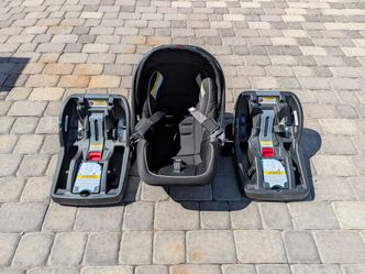Baby Car Seat With 2 Bases