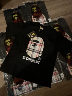 Bathing Ape Tees Black/White