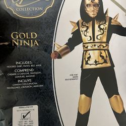 Costume- Gold Ninja