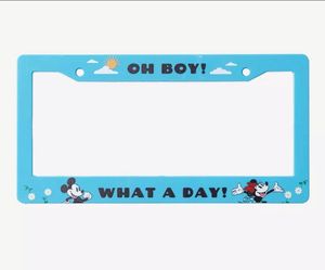New Minnie/ Mickey License Plate Cover