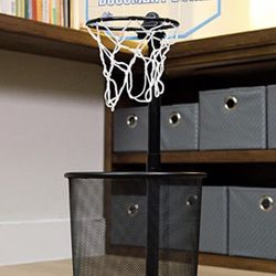 Basketball Hoop Trash Can