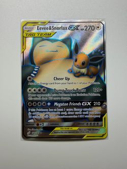 Eevee & Snorlax GX 171/181 Pokémon Card