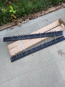 Racks to hang fan belts on