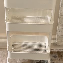 IKEA RÅSKOG Utility Cart – White – Great Condition