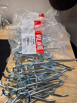 200 Peg Board Hooks-New