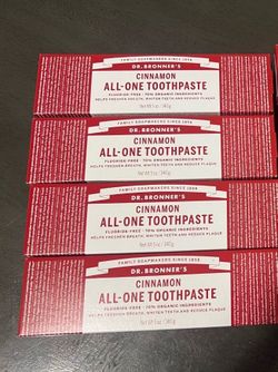 Dr bronner’s cinnamon toothpaste 5.0 Oz