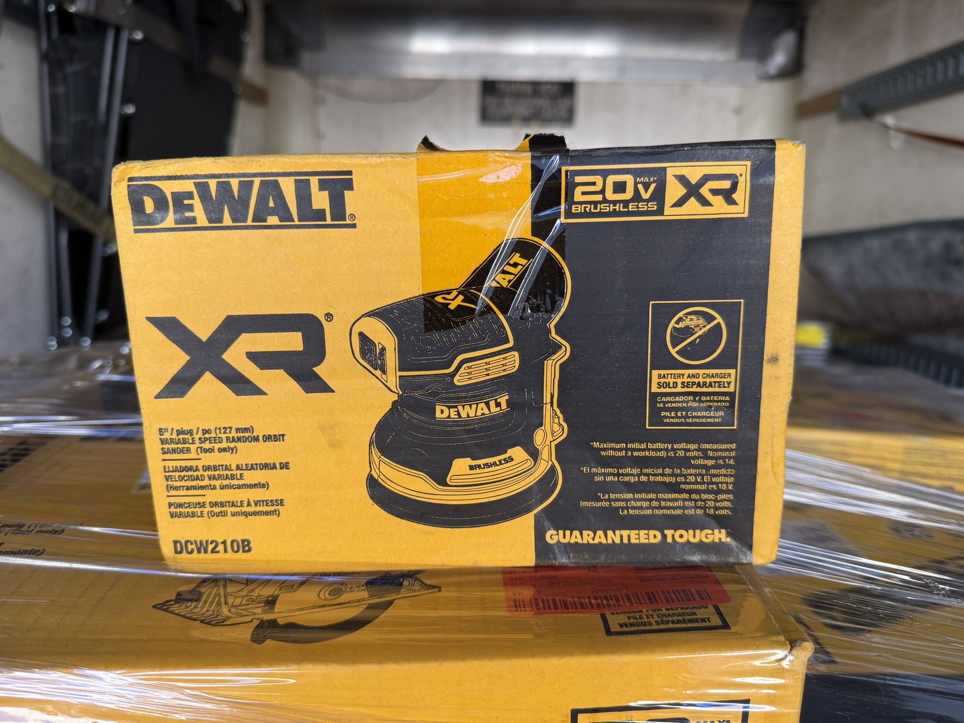 DEWALT 20V MAX XR Cordless Brushless 5 in. Random Orbital Sander