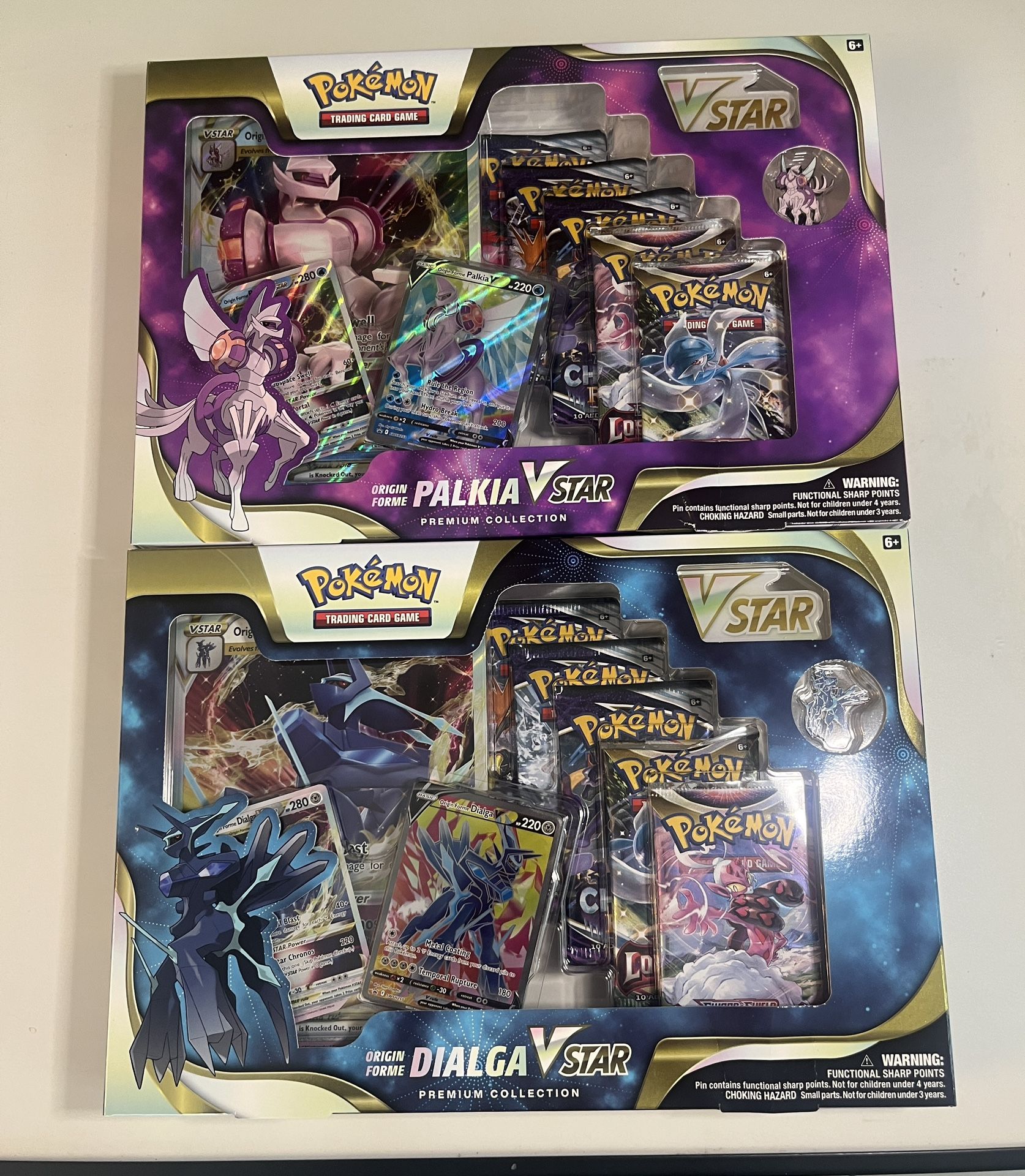 Pokemon Palkia & Dialga V Star Box