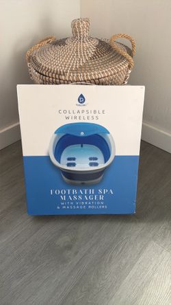 NEW Pursonic Collapsible Footbath Massager
