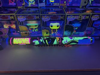 Spiderman Blacklight funko Poster