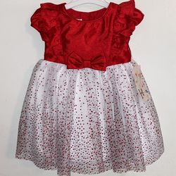 Mia & Mimi Holiday Baby Dress 