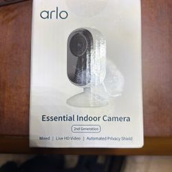 Arlo Essential Indoor Camera NIB Retail $40