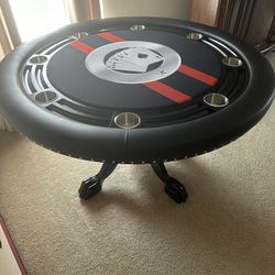 Custom Made Poker Table And Accessories