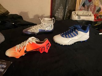 Jordan and Nike cleats size 11
