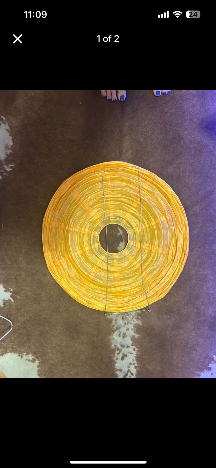 Hanging Paper Shade