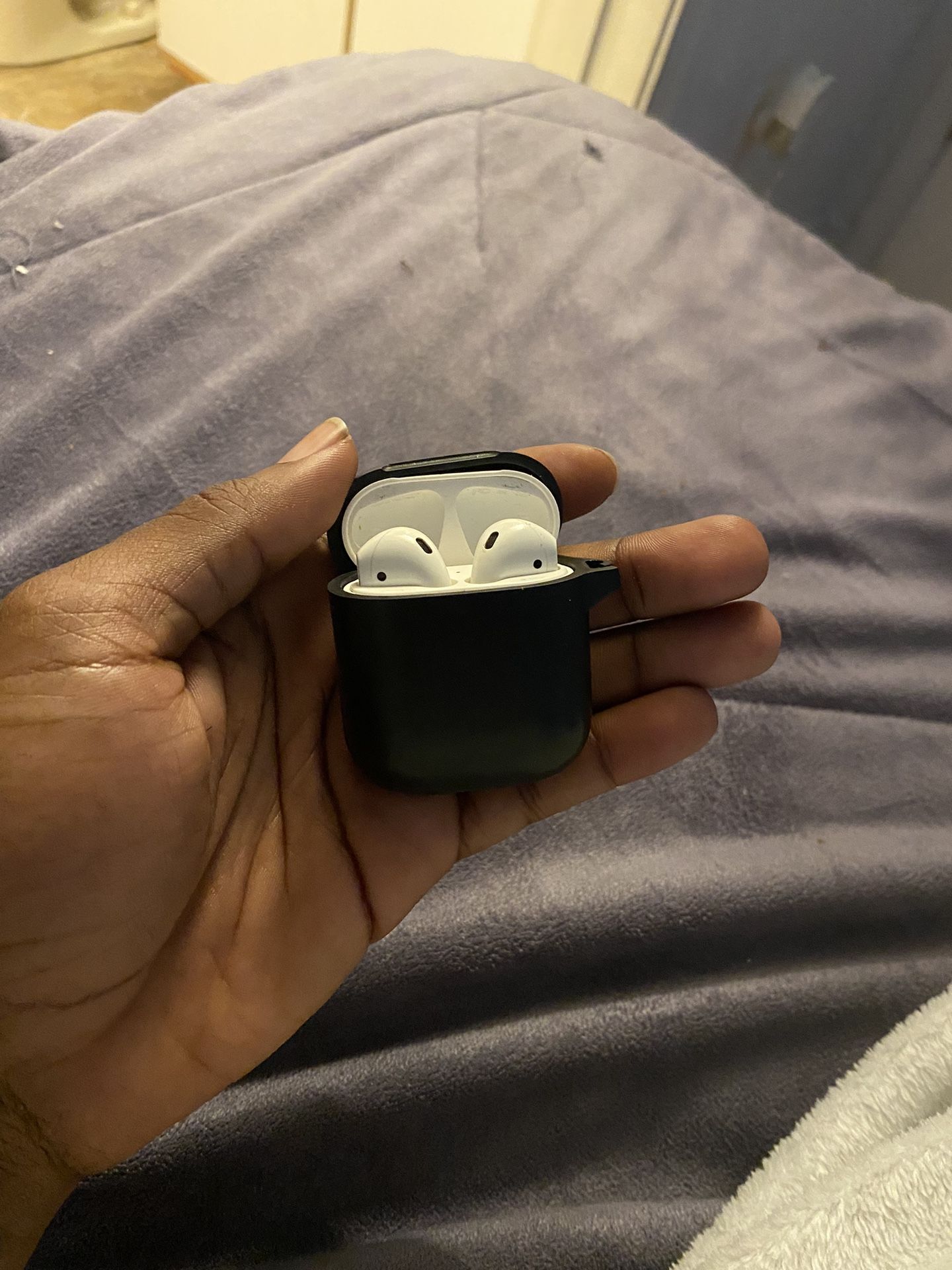 Apple Air Pods with Cover Case 