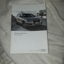 Audi Q5 Owners Manual $5