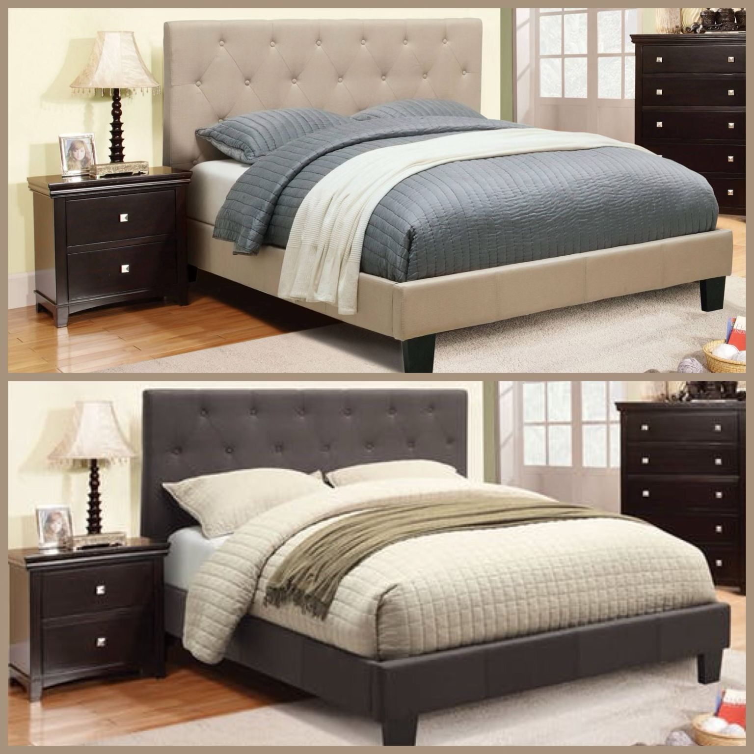 Queen New Beds SALE, With Orthopedic Supreme Nice Mattress Included for