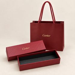 Cartier Sunglasses Box & Shopping Bag Set – Empty