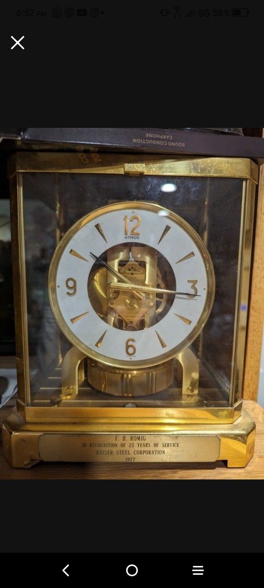 Atmospheric Clock