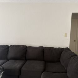 Dark Grey Couch Sectional