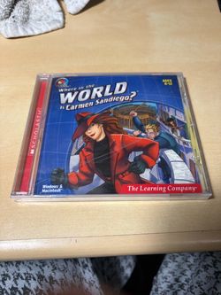 Where in the World Is Carmen Sandiego? PC CD-ROM