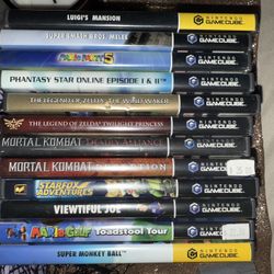 GameCube Melee Game Lot $425